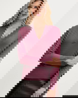 United Colors of Benetton pulover culoarea violet, light, 1W2AD4034