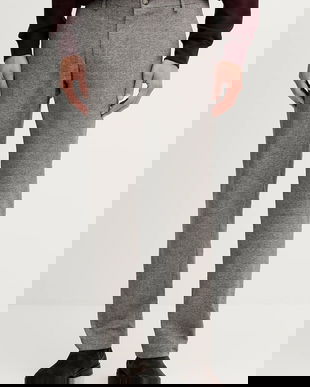 Joop! pantaloni culoarea maro, drept, 30048558