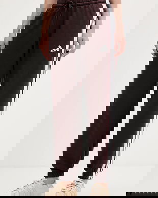 adidas pantaloni de trening Essentials culoarea maro, JY3069