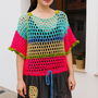 Rochie croșetată unicat  culoare, libertate și stil boho!