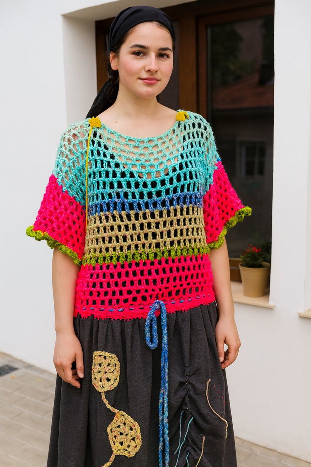 Rochie croșetată unicat culoare, libertate și stil boho!