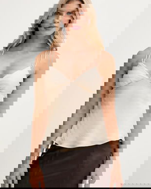 Hoss Intropia bluză culoarea bej, uni, 5879139