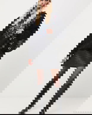 Medicine hanorac de bumbac culoarea gri, cu imprimeu