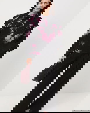 Medicine bluza culoarea negru, modelator