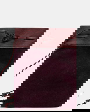 Forte Forte poșetă de piele culoarea bordo, 14199.mybag