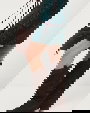 Medicine fusta culoarea verde, mini, drept