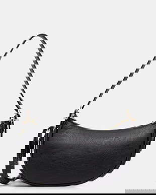 Answear.LAB poseta de piele culoarea negru