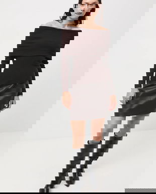 Medicine pulover culoarea maro, light