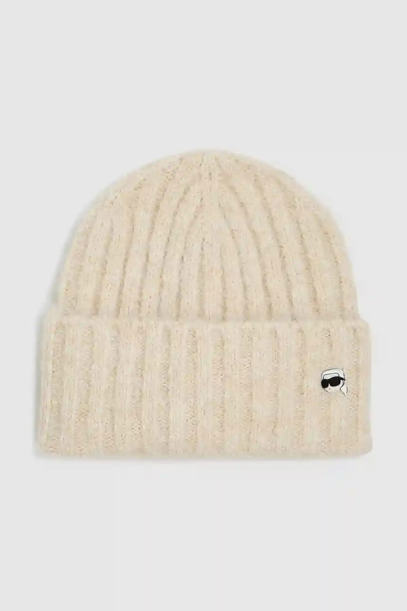 Karl Lagerfeld căciulă culoarea bej, A4W33108