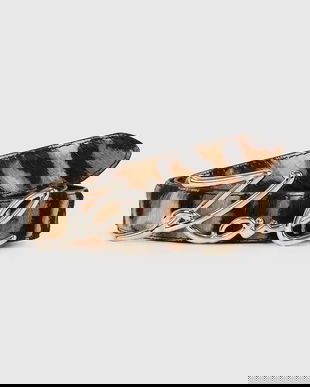 Karl Lagerfeld curea de piele culoarea maro, A4W33024