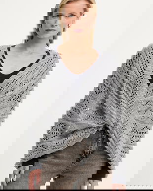 Answear.LAB coș de fum din lână culoarea gri, neted