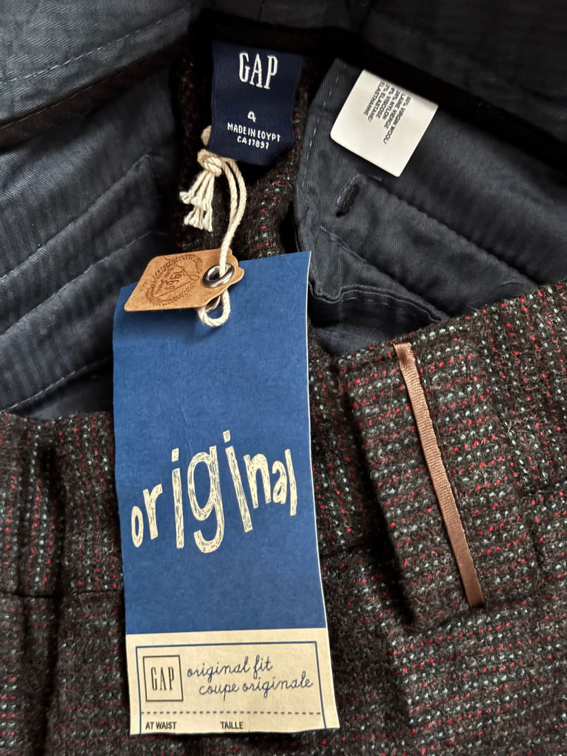 FUSTA PANTALON GAP COMBINATIE LANA SI VASCOZA MARIME 4