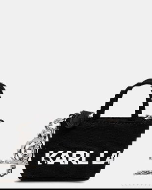 Karl Lagerfeld poșetă culoarea negru, A4W50064