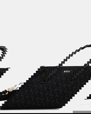 BOSS poșetă culoarea negru, 50552474