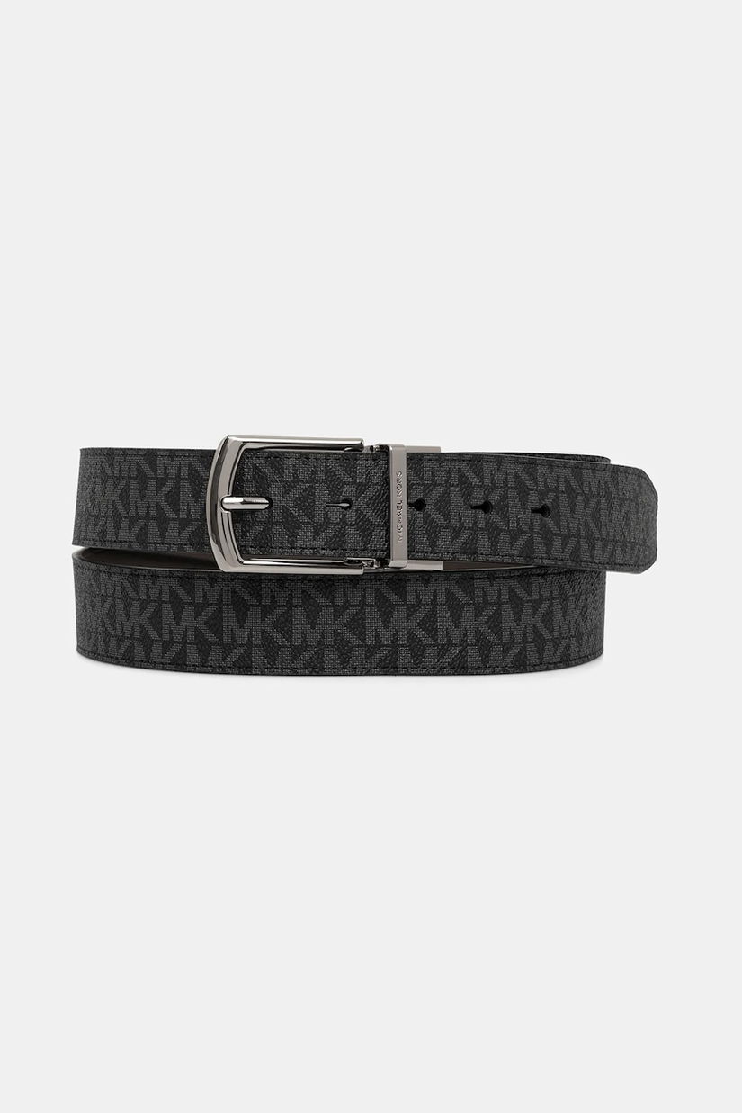 Michael Kors curea cu două fețe culoarea negru, 39S4LBLY4B