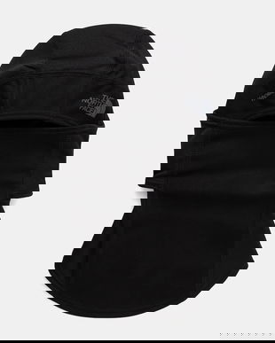 The North Face mască Windwall culoarea negru, NF0A8CHRJK31