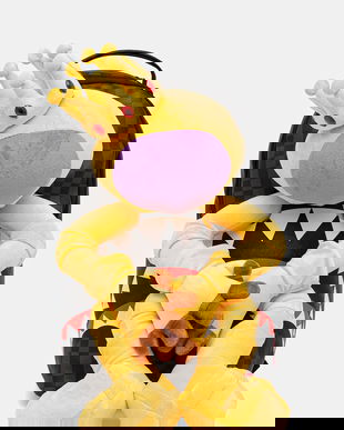 Sprayground rucsac culoarea galben, mare, cu imprimeu, 910B6803NSZ