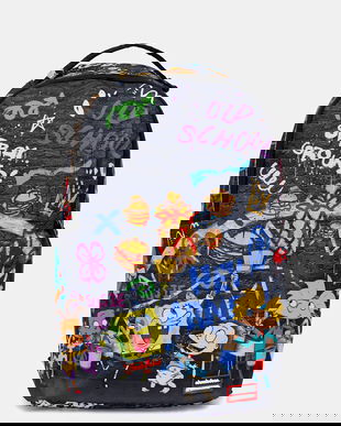 Sprayground rucsac culoarea gri, mare, cu imprimeu, 910B7251NSZ