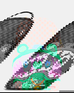 Sprayground rucsac culoarea maro, mare, cu imprimeu, 910B7680NSZ