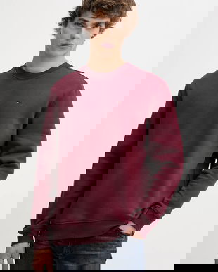 Tommy Jeans bluză culoarea bej, uni, DM0DM20741