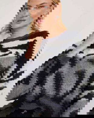 Answear.LAB pulover din amestec de lână culoarea gri