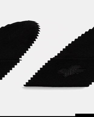 Gant căciulă din amestec de lână culoarea negru, 9910050