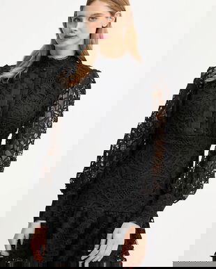 Bardot rochie culoarea alb, mini, evazați, 58421DB6