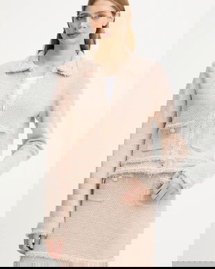 Blugirl Blumarine cardigan culoarea bej, călduros, RF5152.MA950