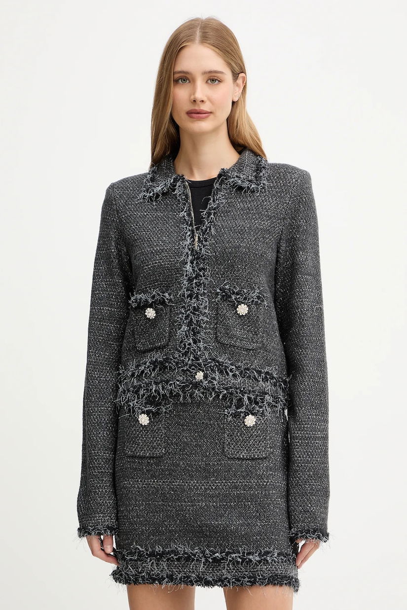 Blugirl Blumarine cardigan culoarea negru, călduros, RF5152.MA950