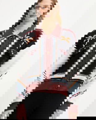 Never Fully Dressed cardigan culoarea negru, light, NFDKN706