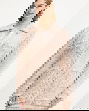 Blugirl Blumarine cardigan culoarea bej, călduros, RF5228.MA950