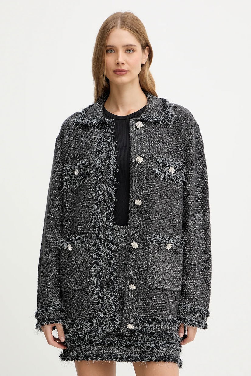 Blugirl Blumarine cardigan culoarea negru, călduros, RF5228.MA950