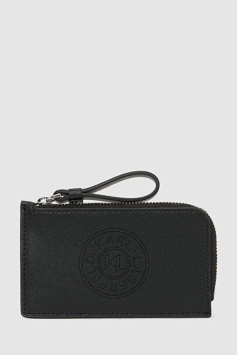 Karl Lagerfeld portofel de piele culoarea negru, A4W32024