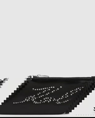 Karl Lagerfeld poșetă culoarea negru, A4W32043