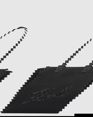 Karl Lagerfeld poșetă culoarea negru, A4W30258