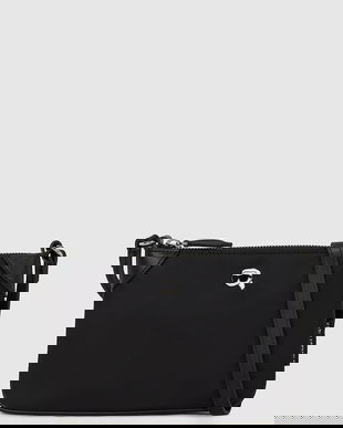 Karl Lagerfeld poșetă culoarea negru, A4W32009