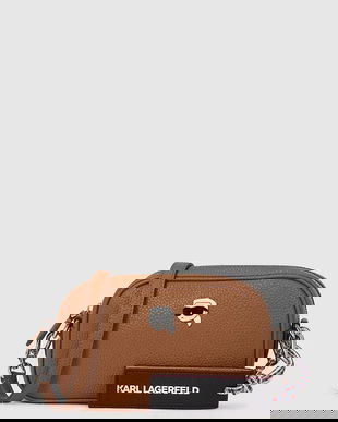 Karl Lagerfeld poșetă culoarea maro, A4W30248