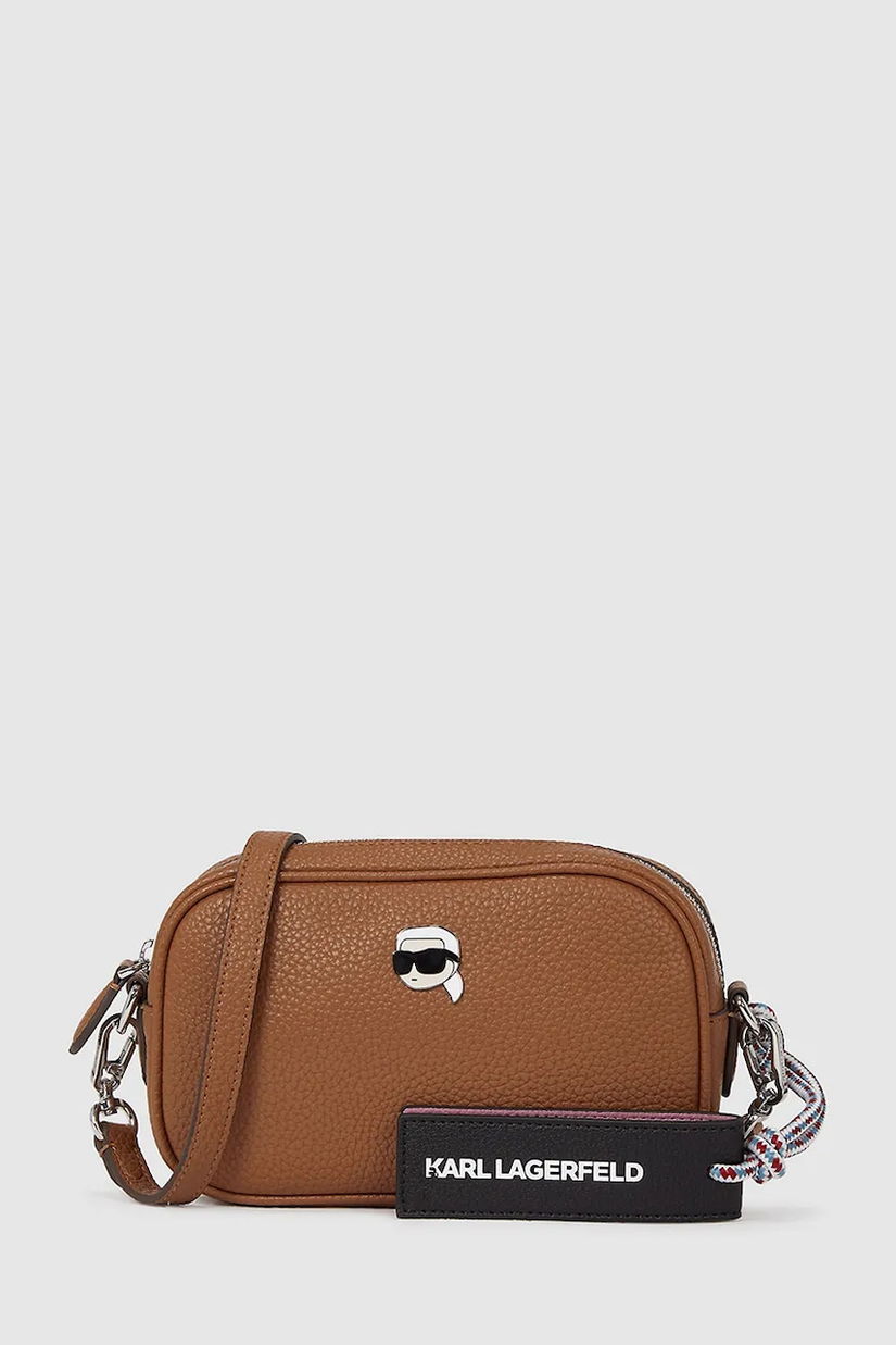 Karl Lagerfeld poșetă culoarea maro, A4W30248