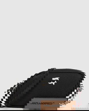 Karl Lagerfeld poșetă culoarea negru, A4W30248