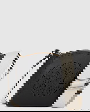 Karl Lagerfeld poșetă de piele culoarea negru, A4W30067