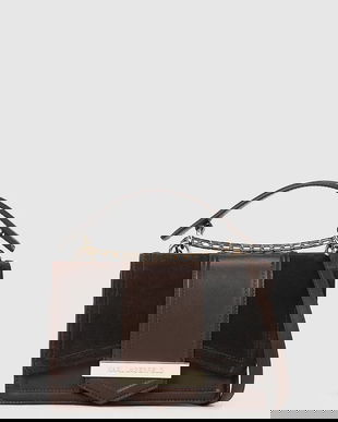 Karl Lagerfeld poșetă de piele culoarea maro, A4W30278