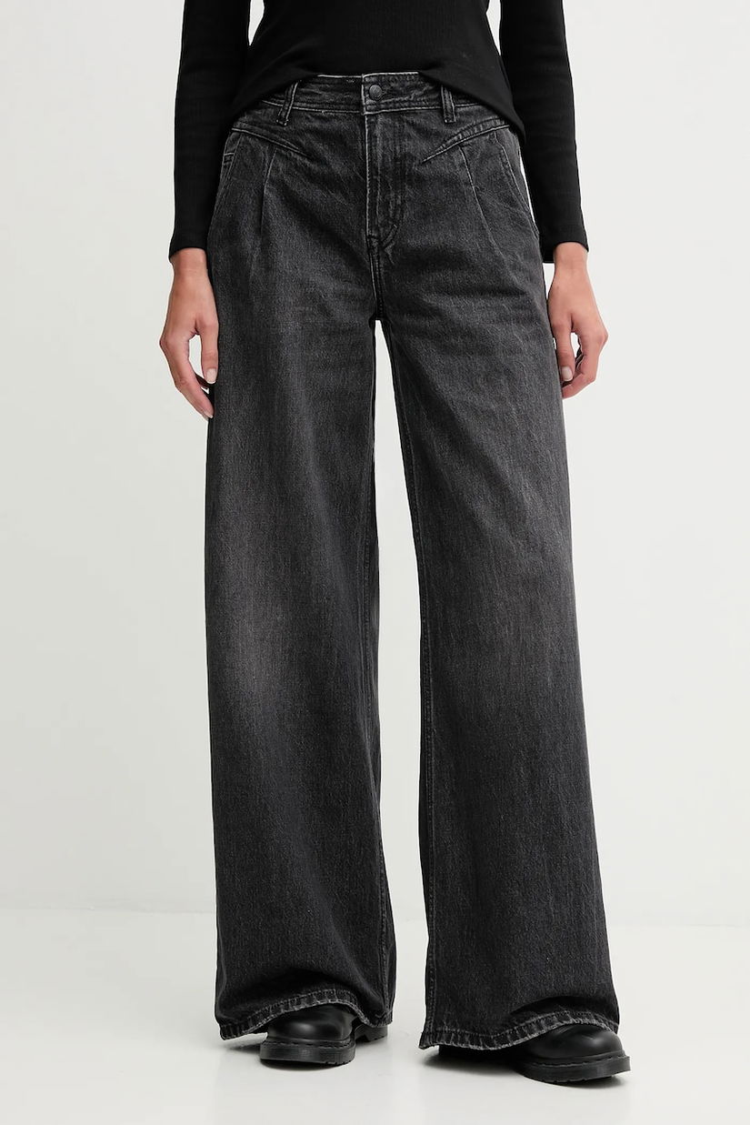 Pepe Jeans blugi culoarea gri, PL2050889
