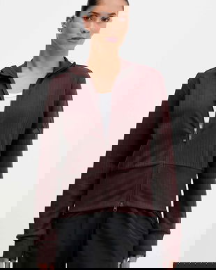 adidas bluză All Szn Winterized culoarea maro, uni, JM5947