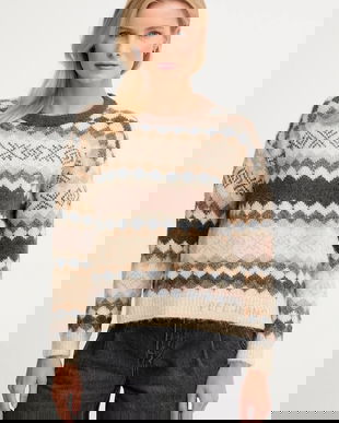 Pepe Jeans pulover din amestec de lână culoarea maro, călduros, PL7000039