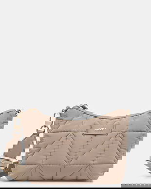 BOSS poșetă culoarea bej, 50552481