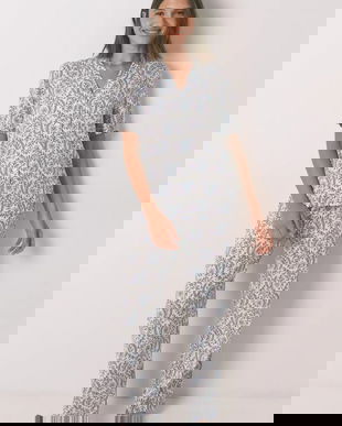 women'secret pijama culoarea turcoaz, 4852099