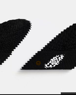 Barrow pălărie din amestec de lână culoarea negru, F5BWUAHT039