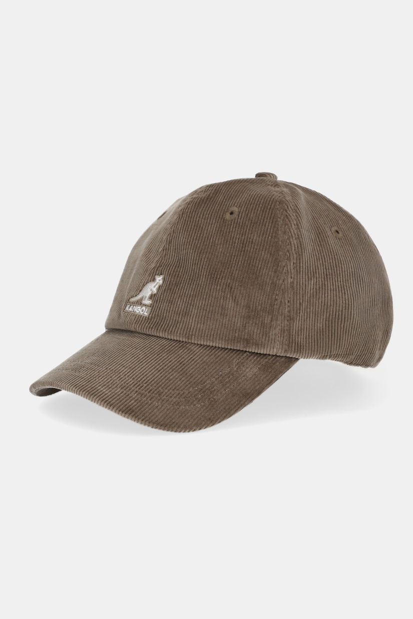 Kangol șapcă CORD HAWKER culoarea verde, K5206HT.NI044