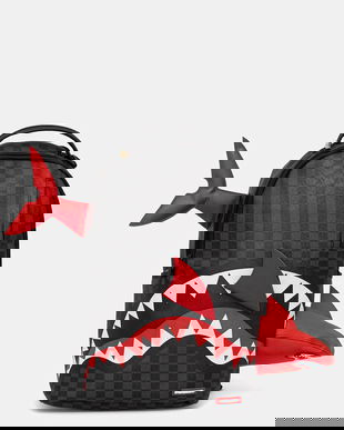 Sprayground rucsac culoarea gri, mic, cu imprimeu, 910B7634NSZ