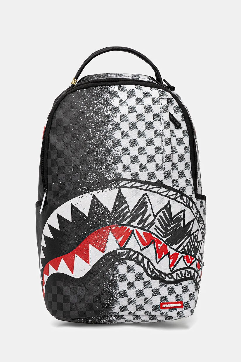 Sprayground rucsac culoarea gri, mare, cu imprimeu, 910B7383NSZ